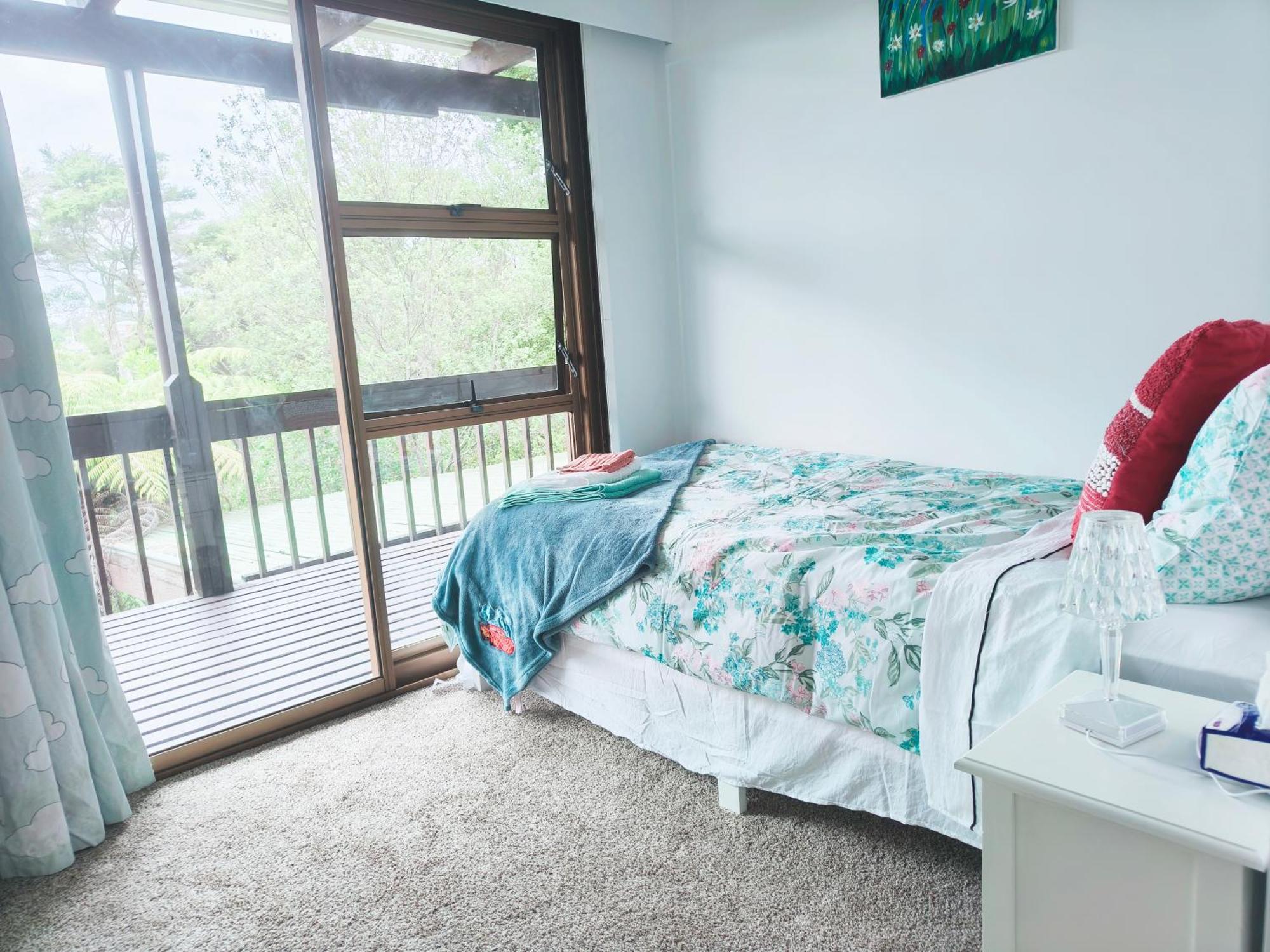 Sunny Cosy Rooms In Auckland Nice Garden Bush View מראה חיצוני תמונה